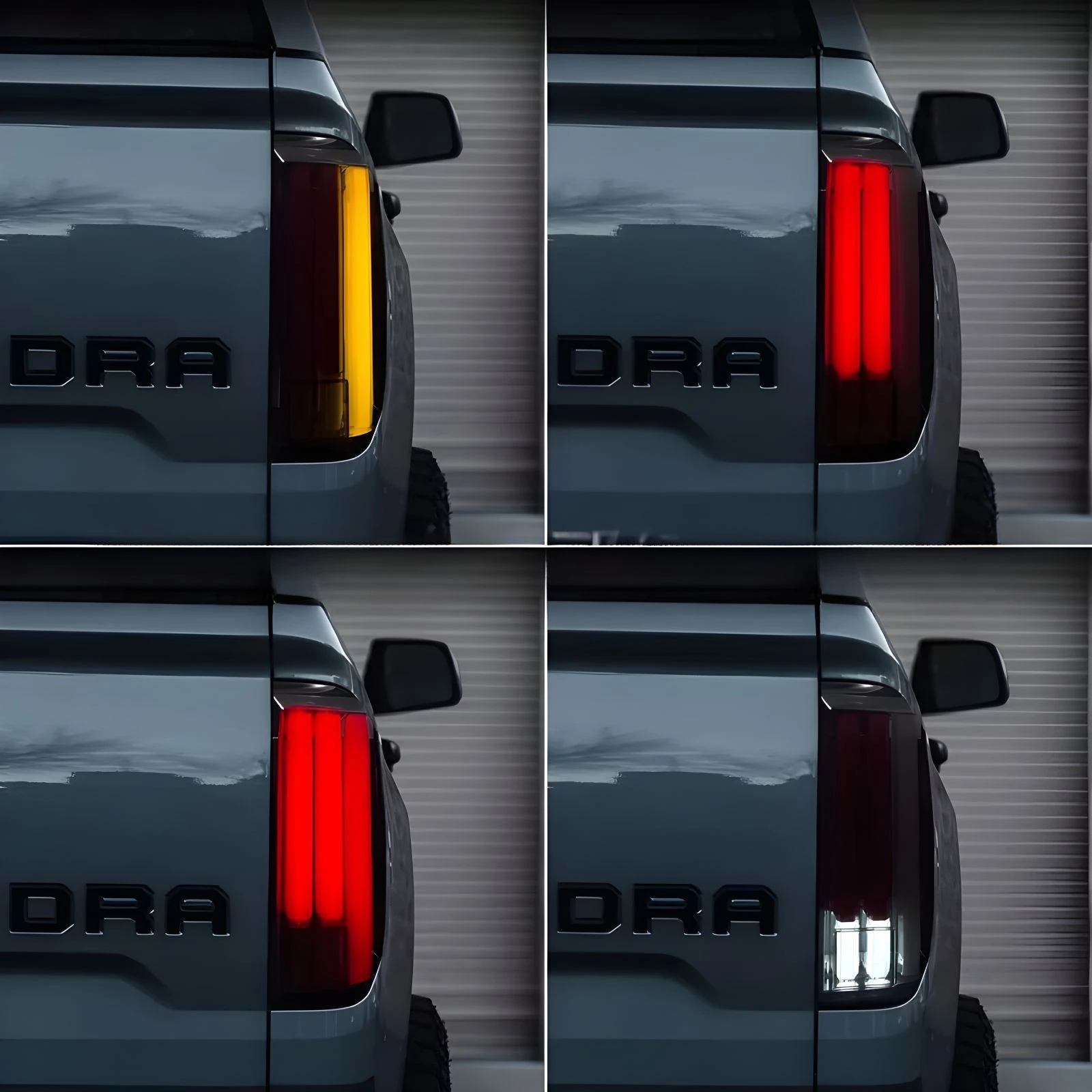 Фото Комплект задних фонарей для Toyota Tundra 2007-2008-2009-2013 годов выпуска: фонари заднего хода, стоп-сигналы, габаритные огни, указатели поворота, задние фонари. №5