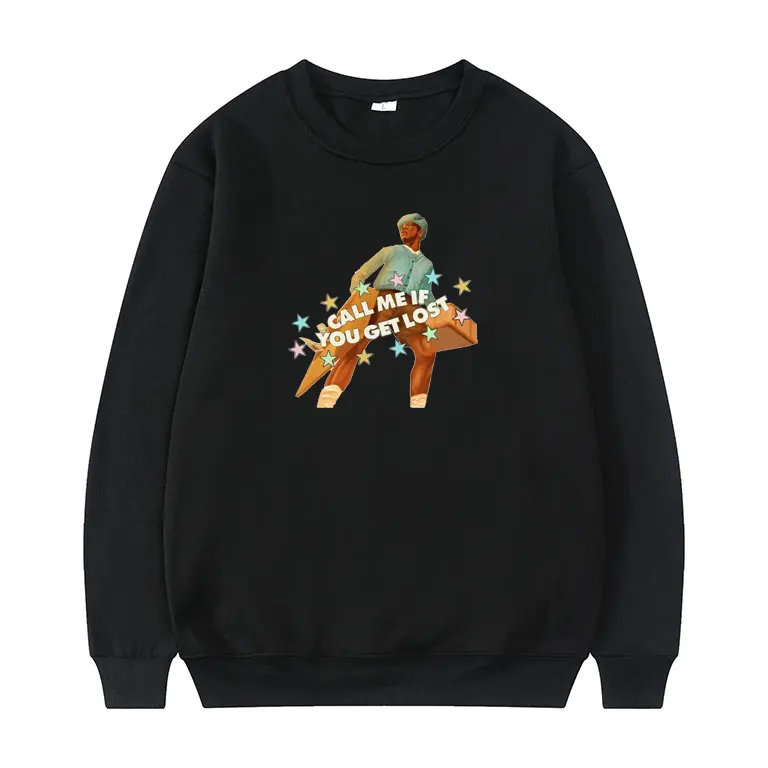 

Мужские и женские свитшоты Golf Wang Igor, Модный пуловер с рисунком Тайлеров, рэп-Хопа, Тревиса Скотта, кактуса, Джека
