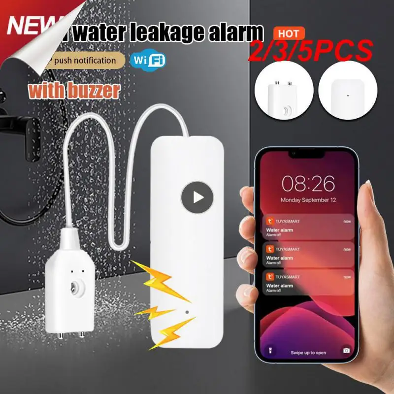 

2/3/5 шт., датчик утечки воды Tuya Smart Home
