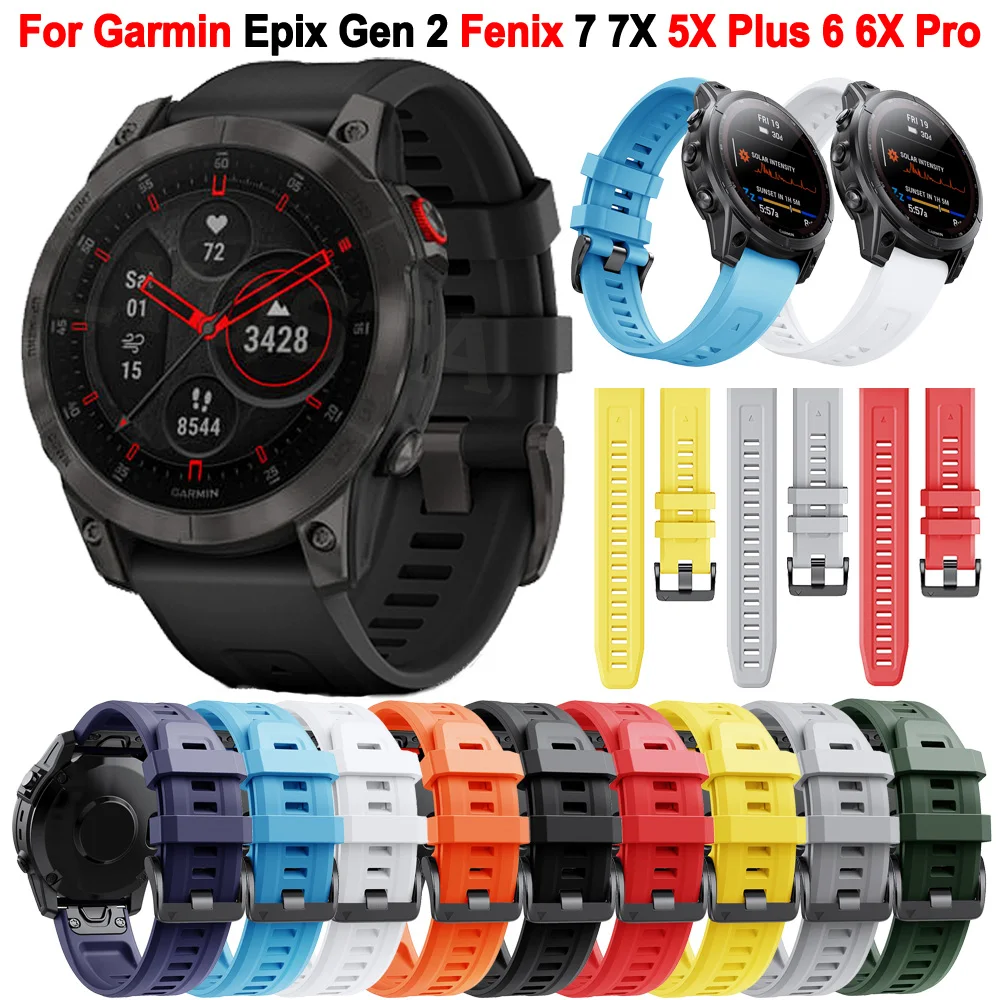 

Браслет для смарт-часов Garmin Fenix 7 7X 6 6X Pro 5 5X Plus