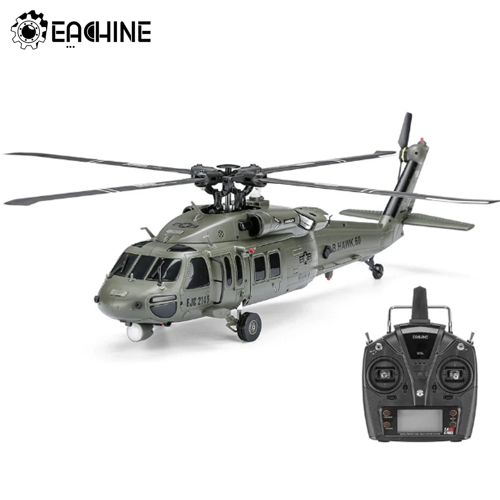Eachine E200 Радиоуправляемый вертолет 2 4G 6CH 3D 6G система двойной бесщеточный двигатель