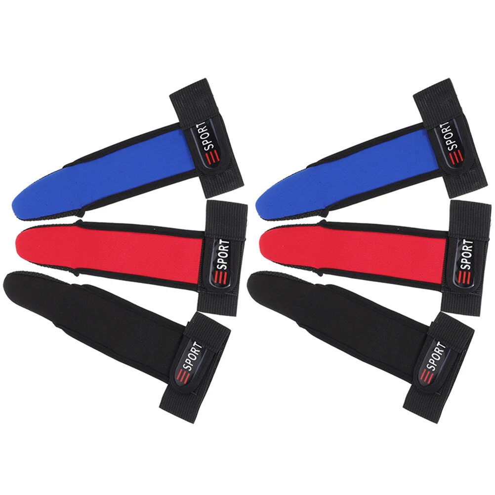 

6 Pcs Tool Non-slip Fishing Gloves Sun Accessories Single Finger Work-out Protection Cycling Anti Slipping