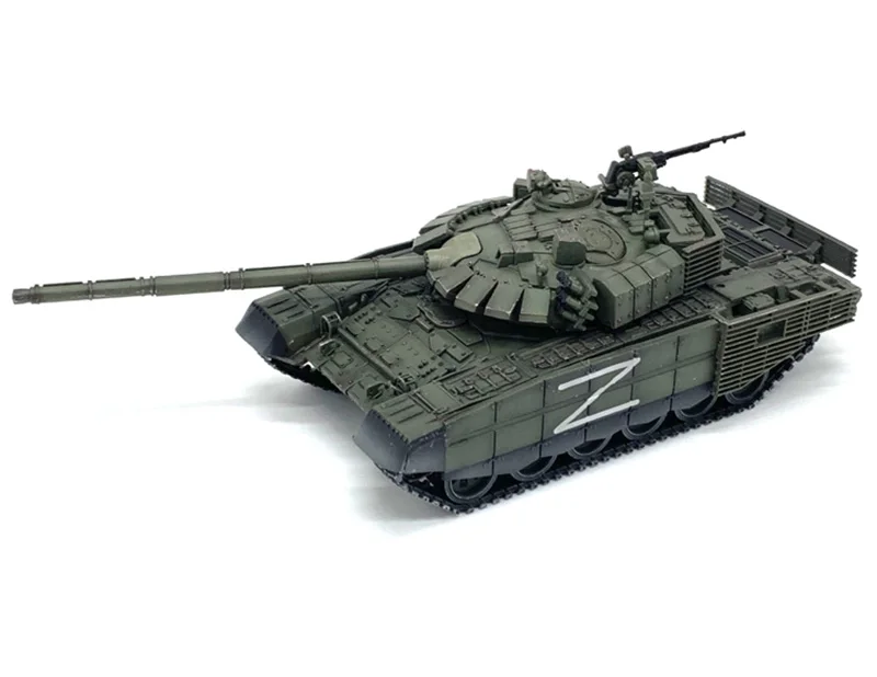 1/72 масштаб российские специальные военные операции T72 главный боевой танк