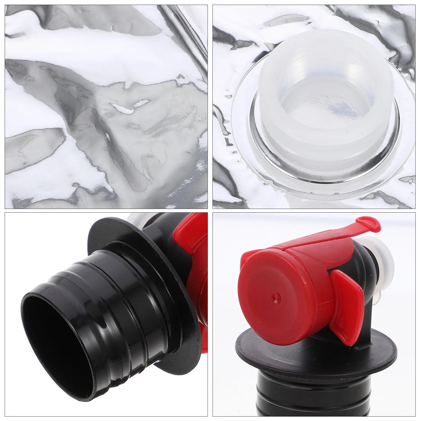 10 Pcs Liquid Packing Bag Butterflies Tap Purse Suitcase Container Pe Cooler Carry Travel