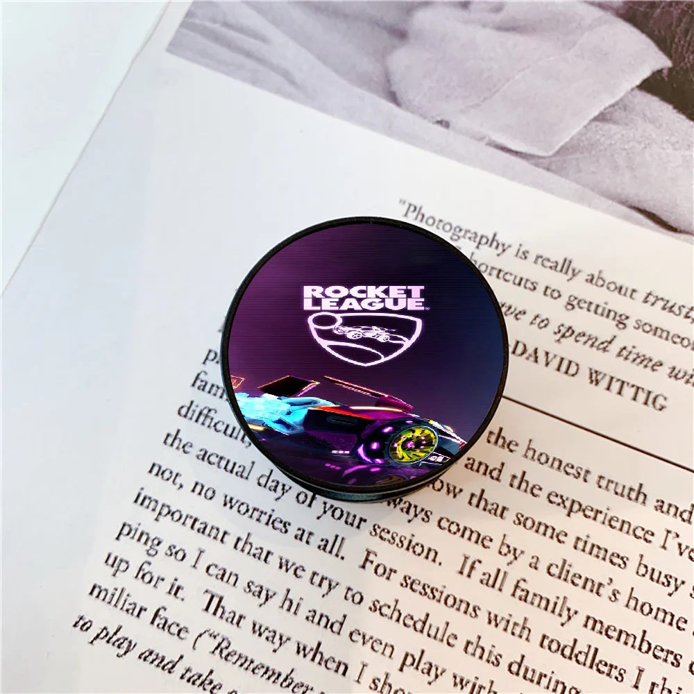 Rocket League Game Folding Phone Holder Stand Mobile Surport For iPhone Huawei xiaomi samsung black silicone Etui fashion |