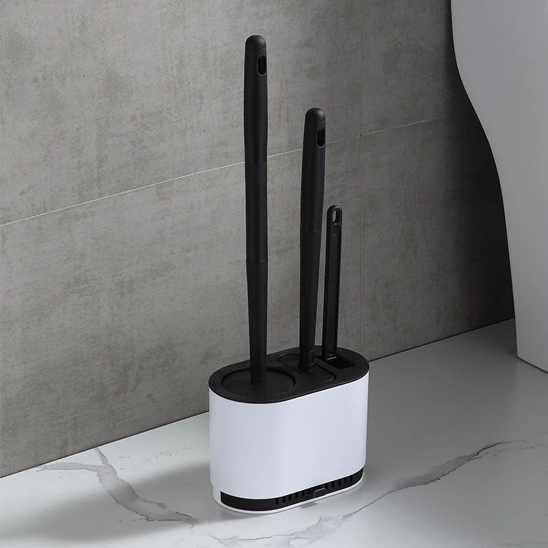 1 шт. Настенная/напольная щетка для туалета с длинной ручкой чистки аксессуары