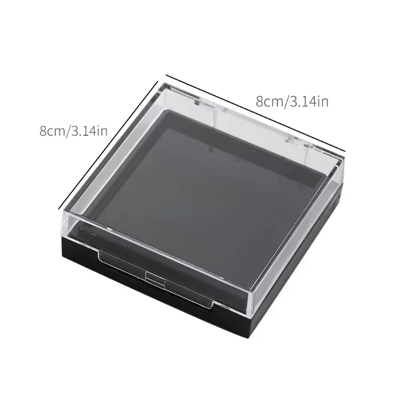 1 шт. коробка для упаковки ногтей квадратная