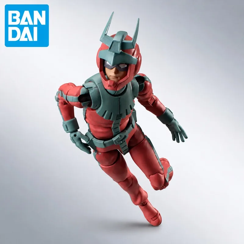 Фото В наличии: Оригинальная фигурка Bandai Spirits Gundam Char Aznable от Bandai, новая в коробке, игрушка с персонажами аниме. №1