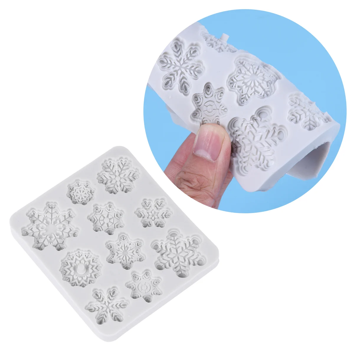 

Molds Christmas Silicone Baking Cake Suppliescandy Soap Holiday Fondant Chocolate Mould Gummies Decorations Gummytheme Cupcake