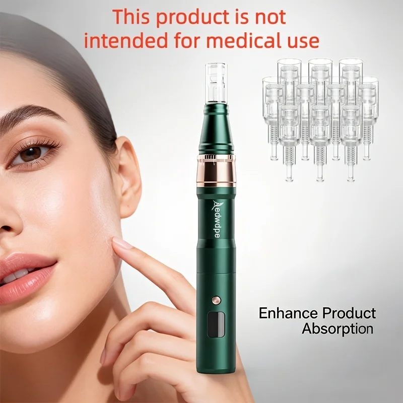 Косметический прибор Dema Pen Home Beauty Device с 10 насадками. Сменные насадки 1 мм (art.: 3920da45fd4ef) - 3920da45fd4ef
