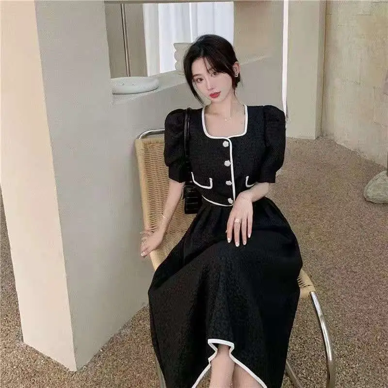 

Spring Summer Elegant Two Piece Skirt Set Women Y2K Midi Skirt Suit Female Casual Korean Fashion Skirt Set 2023