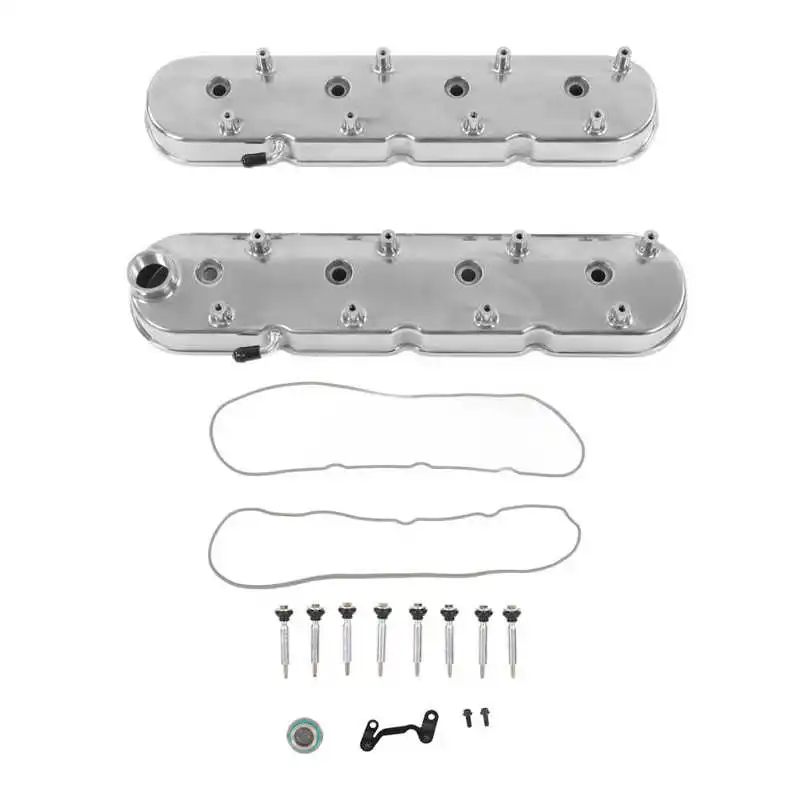 

Engine Valve Cover 1.6in Internal Height 3in Height Engine Dress Up Kit for Car