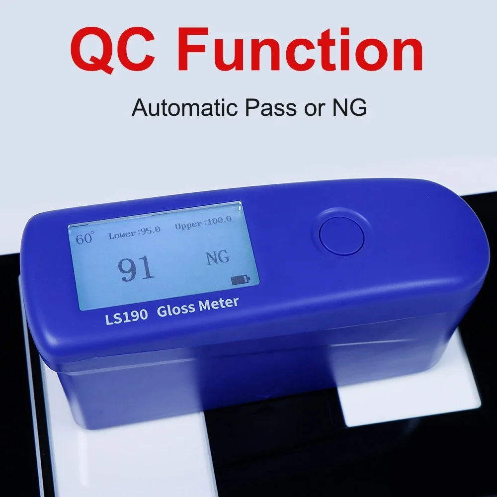 LS190 Портативный цифровой блескомер 60-градусный одноугольный прибор для