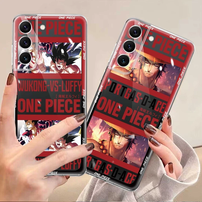 

One Piece Anime Luffy Coque Case Camera Protection For Samsung S20 FE S21 Plus S22 Ultra 5G S23 S22Ultra S23Ultra S20FE S21FE