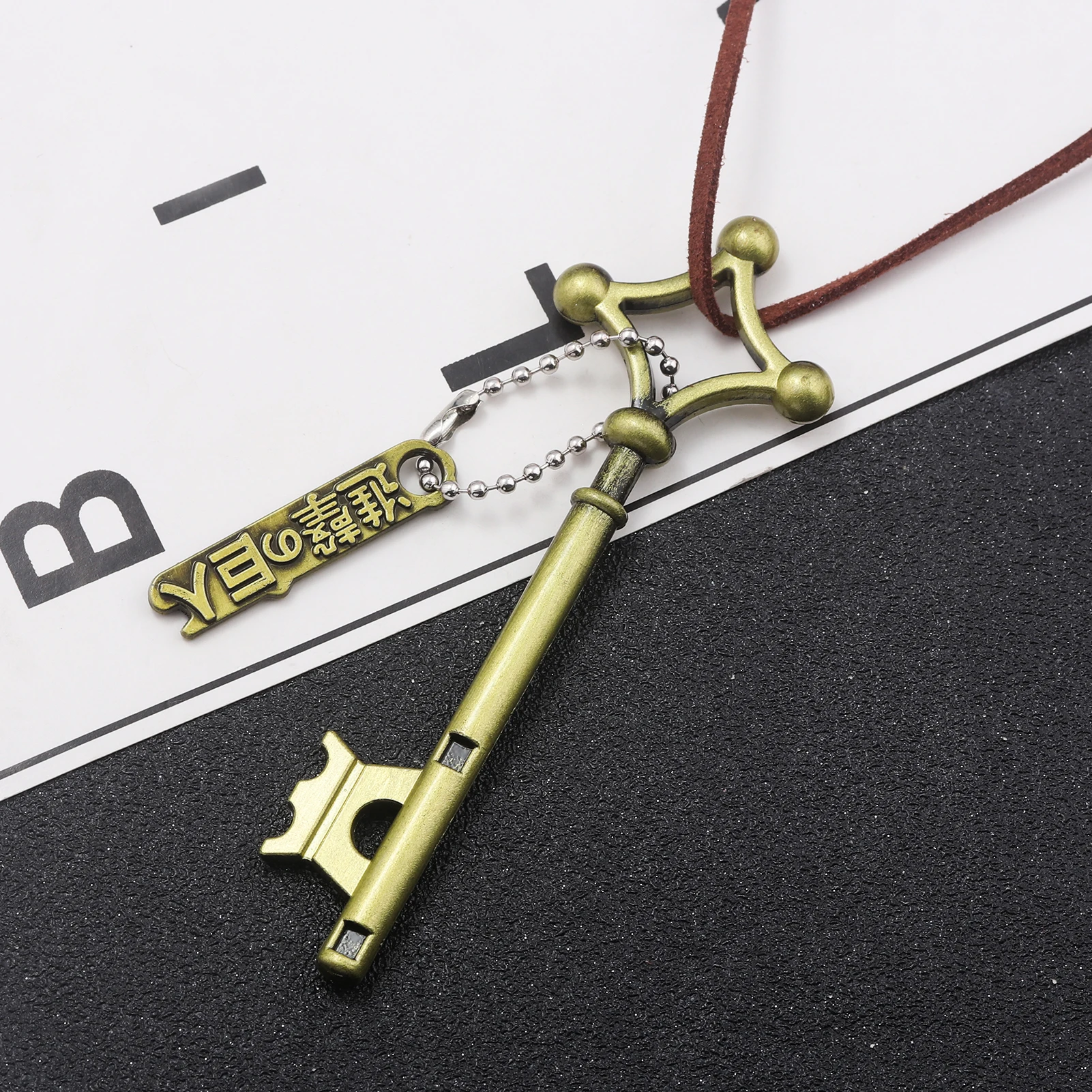 Ожерелье атака на Титанов для мужчин винтажное ювелирное изделие Эрена ключей