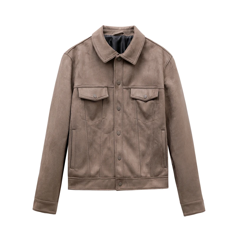 Мужская замшевая куртка RARF с текстурным эффектом верхняя одежда для весны и