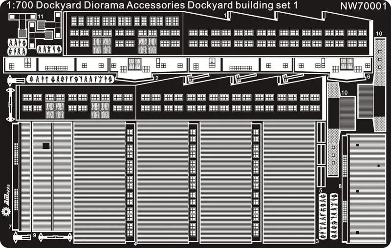 AM-WORKS NW70001 Докярд набор деталей обновления - Цена: 1259