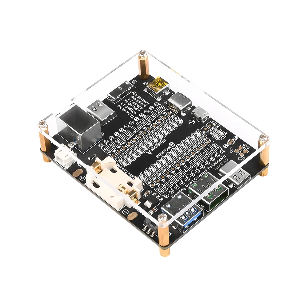 

DC 3-12V USB-кабель для передачи данных Тестовая плата USB-кабеля Checker Type-C Micro A Тип B Тестовая плата без батареи со светодиодной подсветкой в виде корпуса