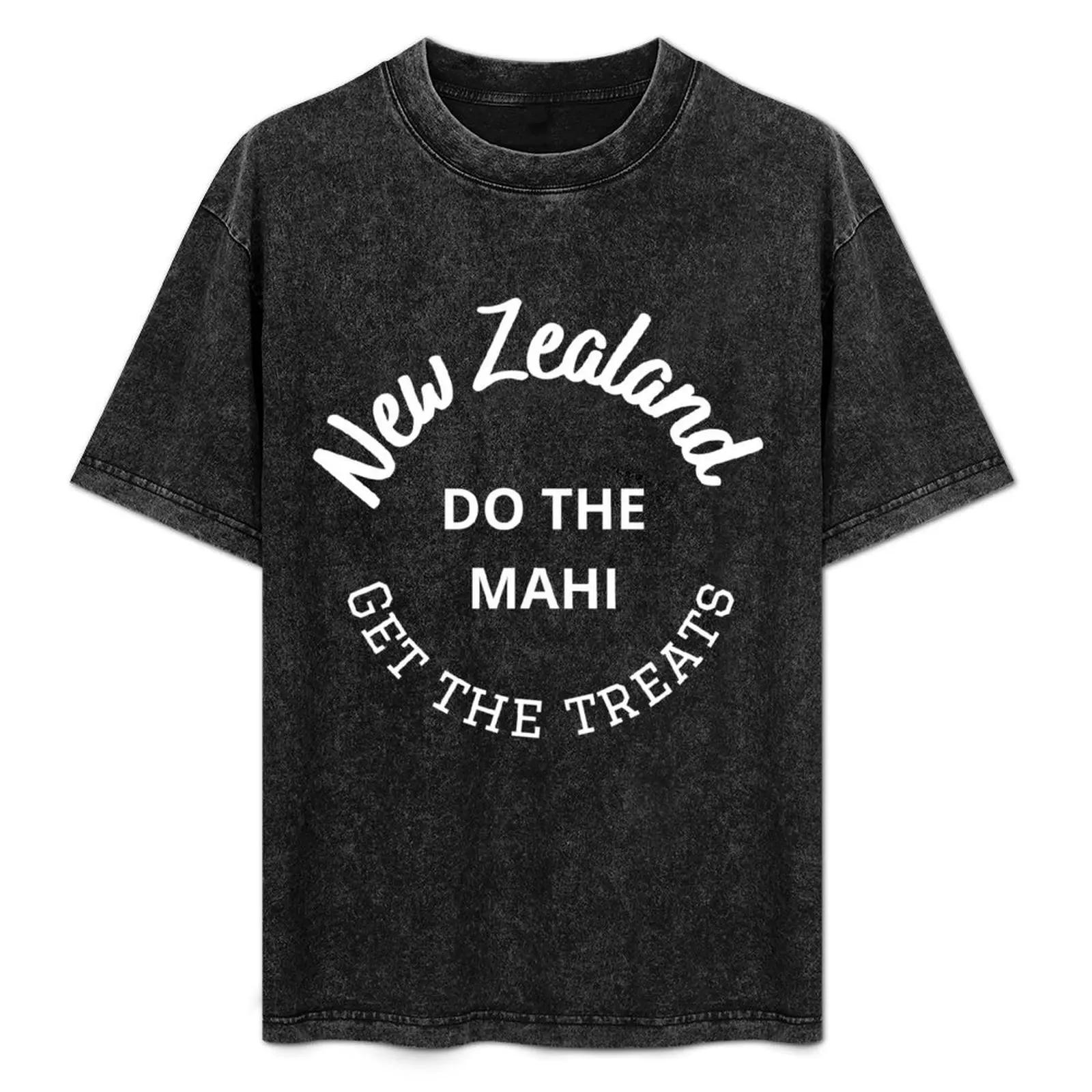 Футболка Новая Зеландия Do The Mahi Get Treats винтажная одежда рубашки футболка с