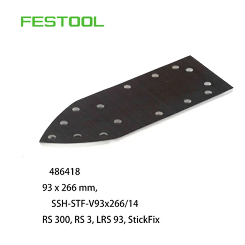 

For Festool 93/266mm Triangle Sandpaper Machine Electric Dry Grinder Accessories Tray Polishing Disc Grinding Pad