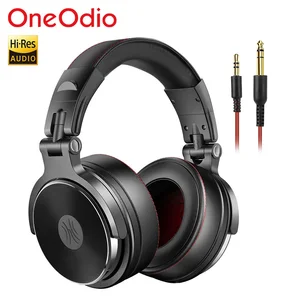 oneodio pro103050 wired headphones professional studio dj headphone with microphone over ear monitor recording stereo headsets free global shipping