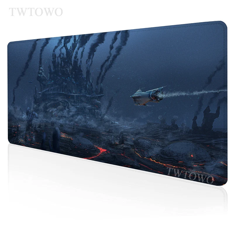 

Subnautica Mouse Pad Gamer XL HD Custom Large Computer Mousepad XXL keyboard pad Office Soft Computer Table Mat Mice Pad