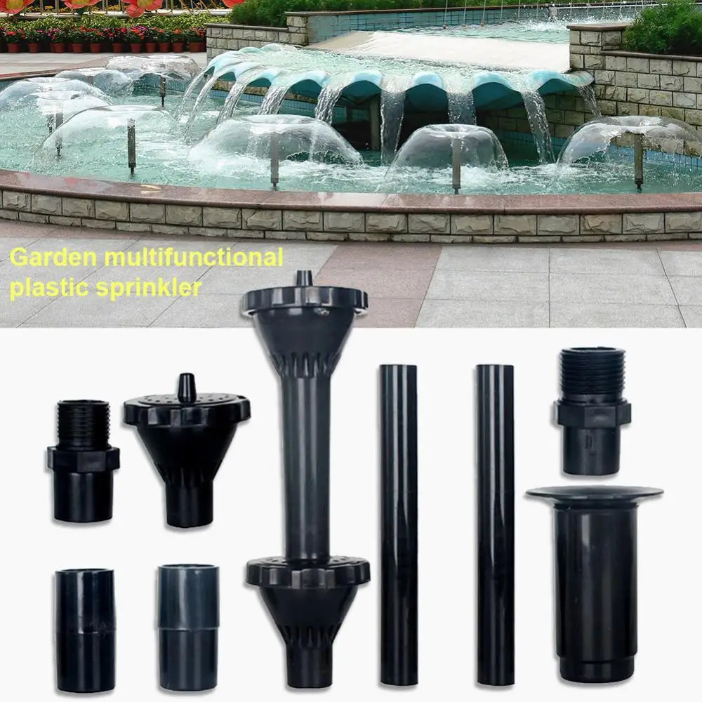 

Spray Nozzle Multifunctional Irrigation Sprinkler 8/9Pcs Garden Pool Drip Tool