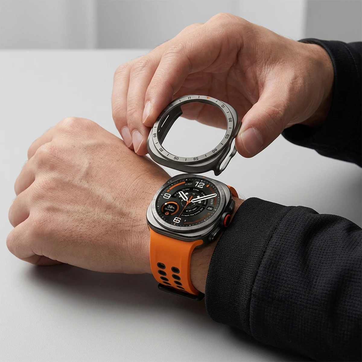 Чехол для Samsung Galaxy Watch Ultra 2 47 мм, полый защитный бампер, универсальный корпус, аксессуары для Galaxy Watch 9 Ultra2 (art.: 3920dc75ec381) - 3920dc75ec381