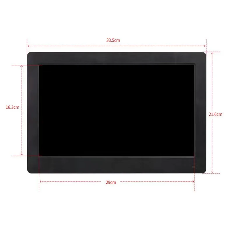 Цифровая фоторамка IPS 13 3 дюйма 1920*1080/16:9 поддержка SD AV HDMI USB бесплатная доставка -