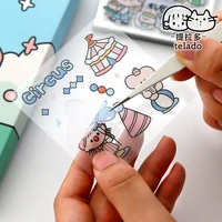 100 pcs cute cartoon sticker refrigerator mobile phone tablet cup computer suitcase notebook guitarst ationery sticker