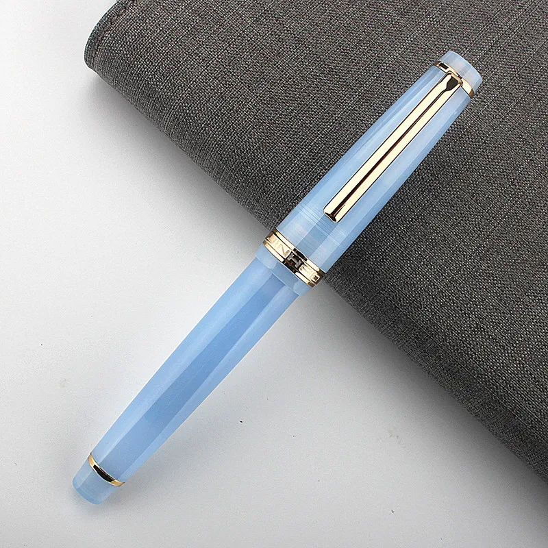 

JinHao 82 Fountain Pen Four Seasons Ink Pen Spin Converter Filler EF F M Nib Business Stationery Office School Supplies Pens