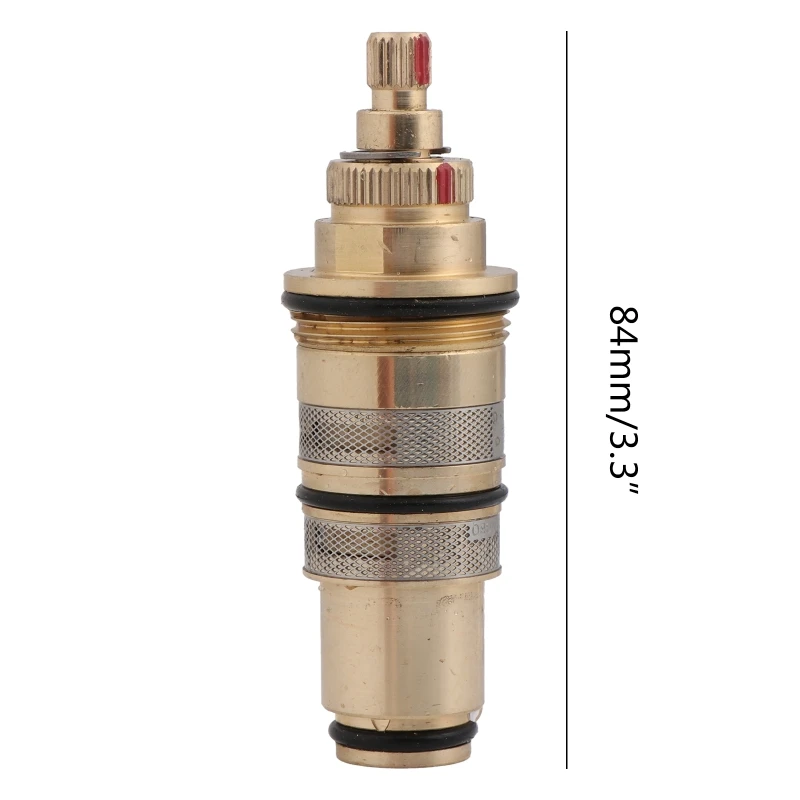 

Thermostatic Mixing Val ve Brass Thermostatic Mixing Val ve Water Temperature Pipe Basin Thermostat Control