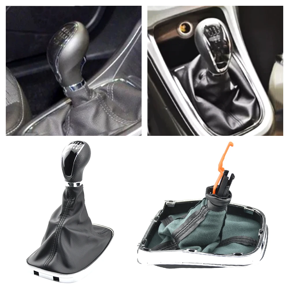 6 скоростей автомобильная ручка переключения передач Boot для OPEL VAUXHALL Insignia 2008 2009 2010