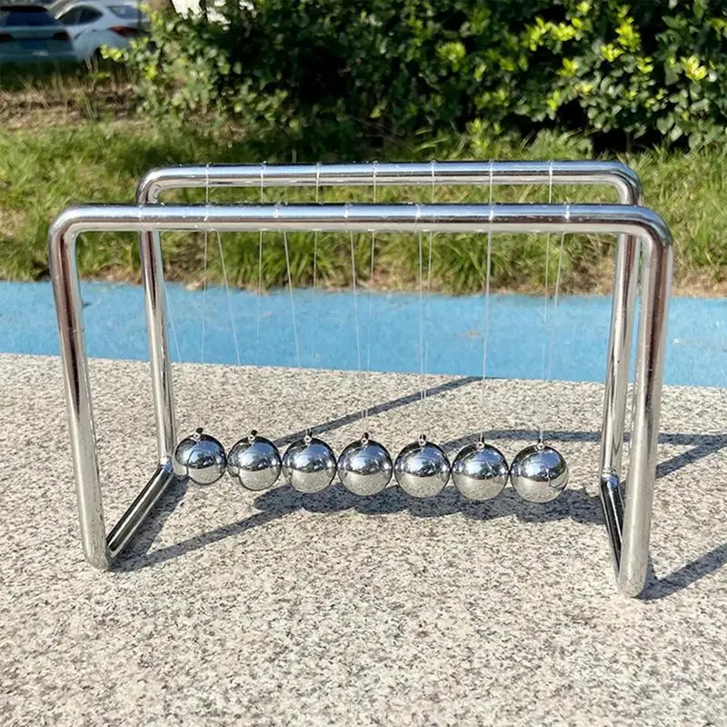 Классическая колыбель Ньютона баланс стальные шарики школьные учебные