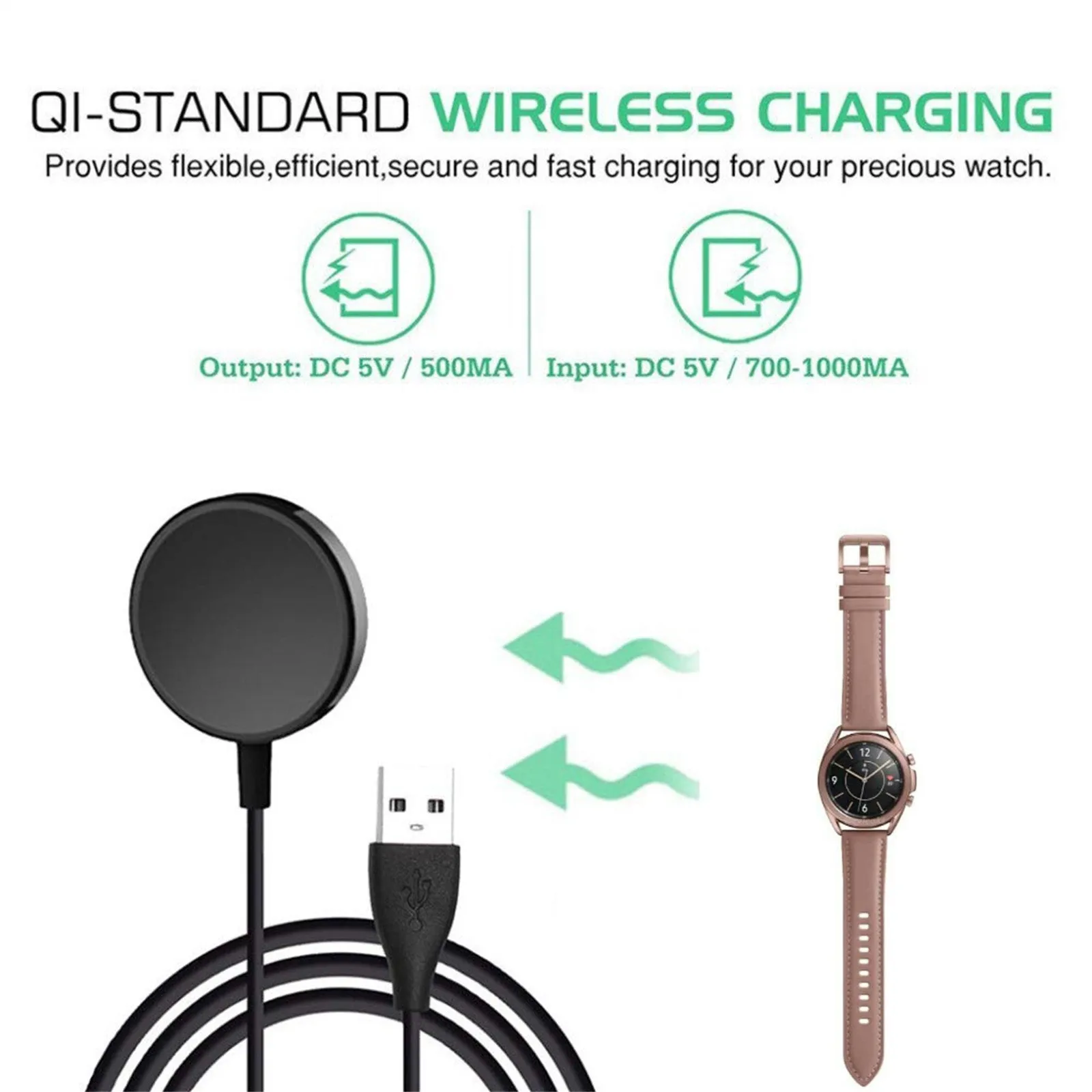 

Для Samsung Galaxy Watch 3 зарядное устройство Galaxy адаптер кабель зарядная док-станция зарядка умный Браслет высококачественные Сменные аксессуары