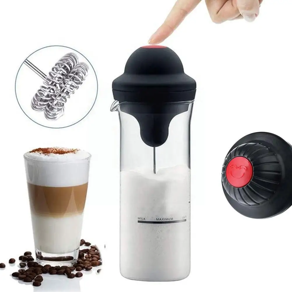 

Электрический блендер для молока, напитков, кофе, яиц, взбиватель молока, полуавтоматический миксер, мешалка, практичные кухонные аксессуар...