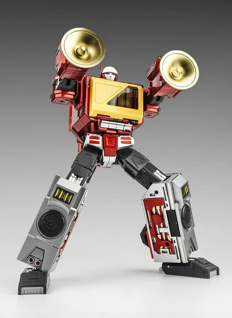 

KFC Transformation P-4Ax Transistor Metal Color P-4B TWINCAST Doubledeck MP Proportion Blaster With Tapes G1 Action Figure Toys