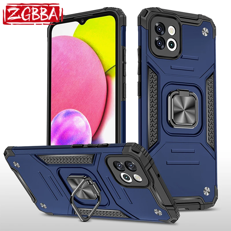 

ZGBBA Shockproof Phone Case For Samsung A31 A30S A22 A21S A20 A20E Car Holder Cover For Galaxy A13 A12 A11 A10 A03 A02 A01 Core