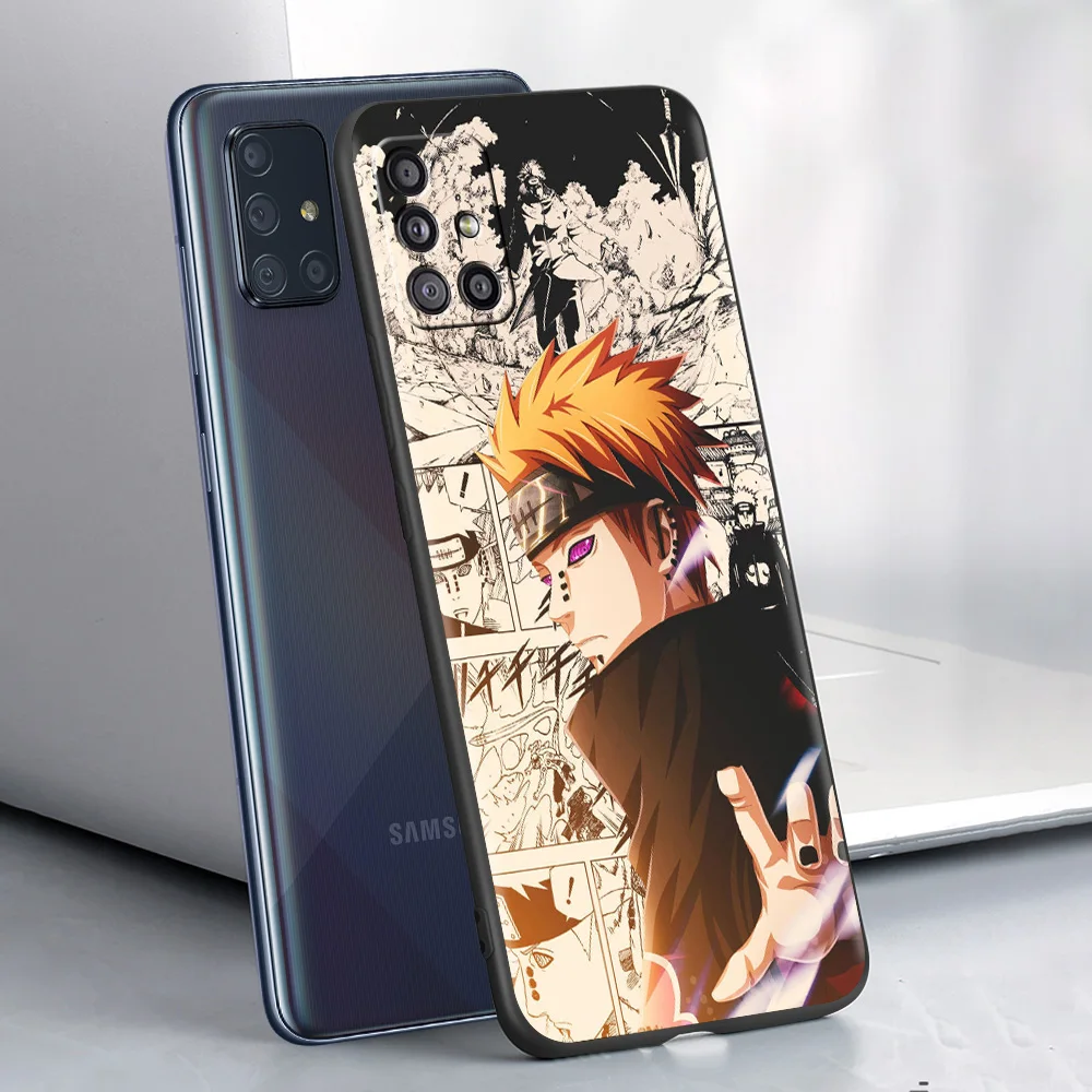 case for samsung galaxy a52 a12 a51 a32 a21s a71 a22 a53 a31 a72 a02s a23 a11 a41 a33 luxury phone cover naruto hot comics funda free global shipping