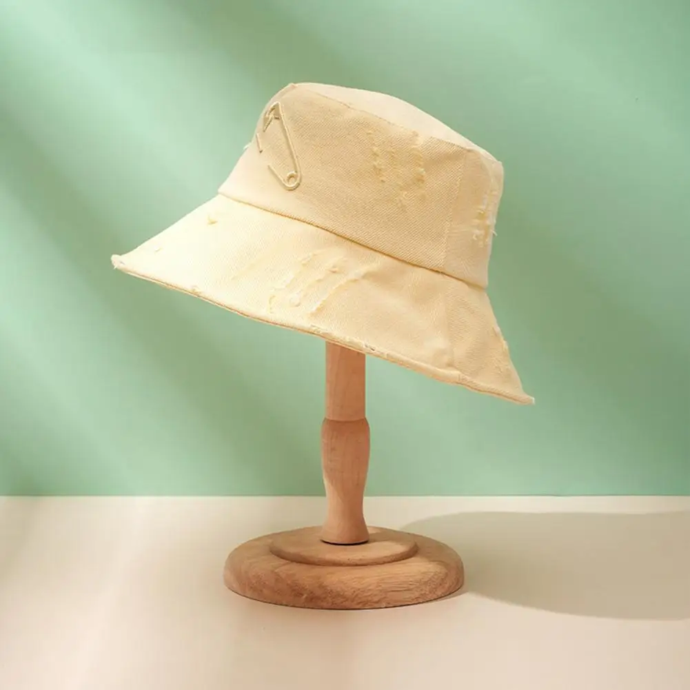 

Fashion Fishman Hat Bright Color Sun Cap Multifunctional Embroidered Pin Sun Cap Sunshade