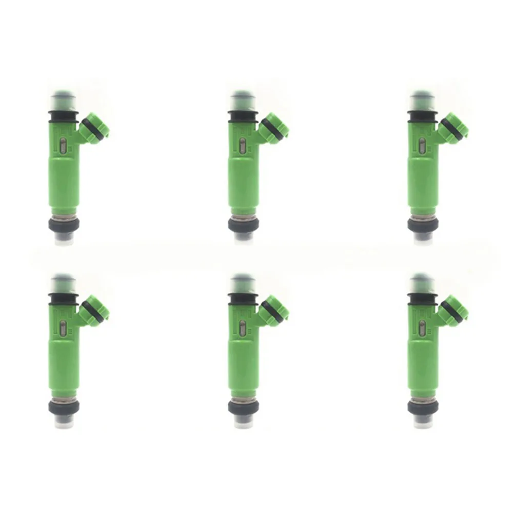 6Pcs Fuel Injectors For Mitsubishi Pajero V73 Montero Sport 3.0L V6 MD332733 195500-3170 195500-4060 195500-3300 1998-2003