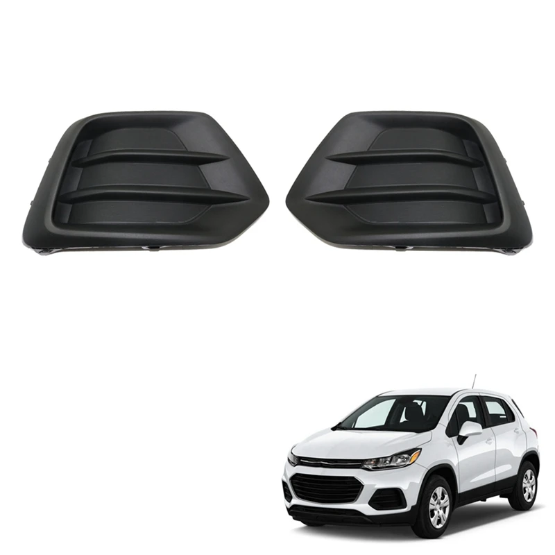 1 Piece Car Accessories For NEW Car Front Bumper Fog Light Cover Bezel Grille Fit For Chevy Trax 2017-2019 GM1039226 Right