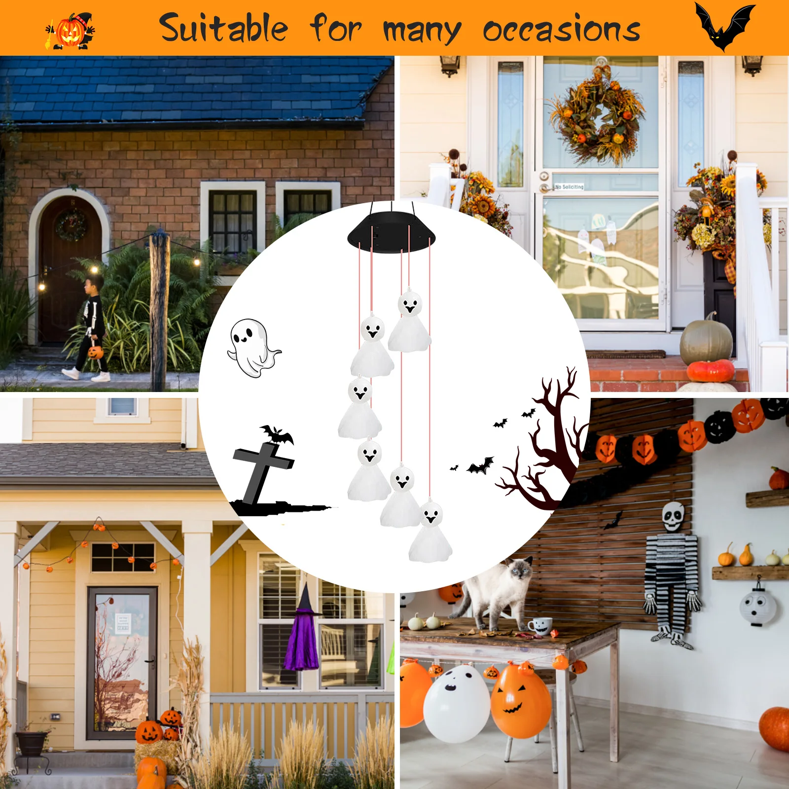 

Водонепроницаемый подвесной светильник для сада, двора, патио, 6 дюймов