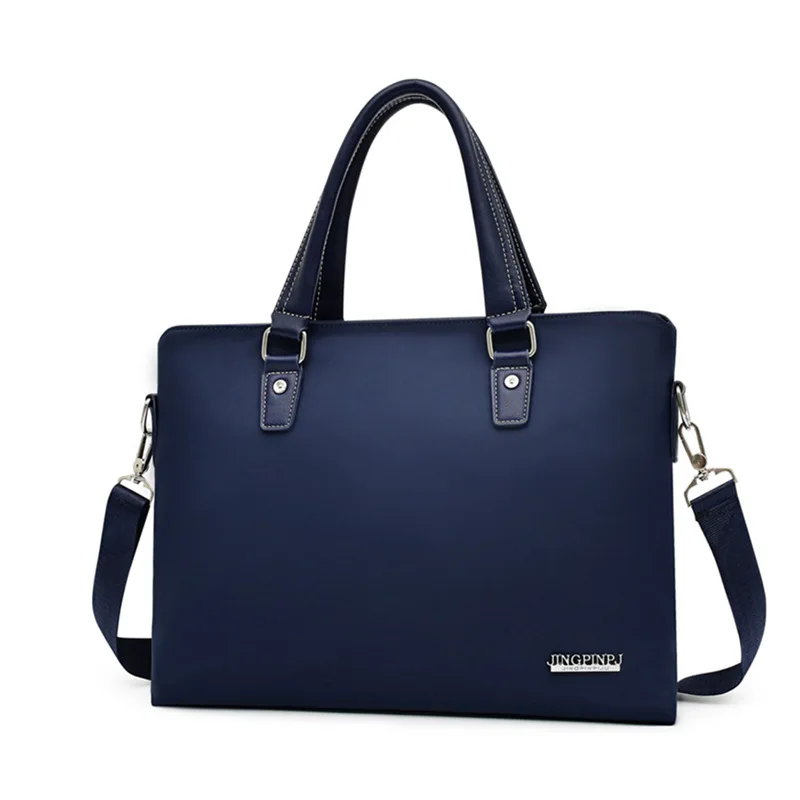 New Business Men's Handbag Casual Oxford Briefcase With Zipper Office Male Shoulder Messenger Bag 14