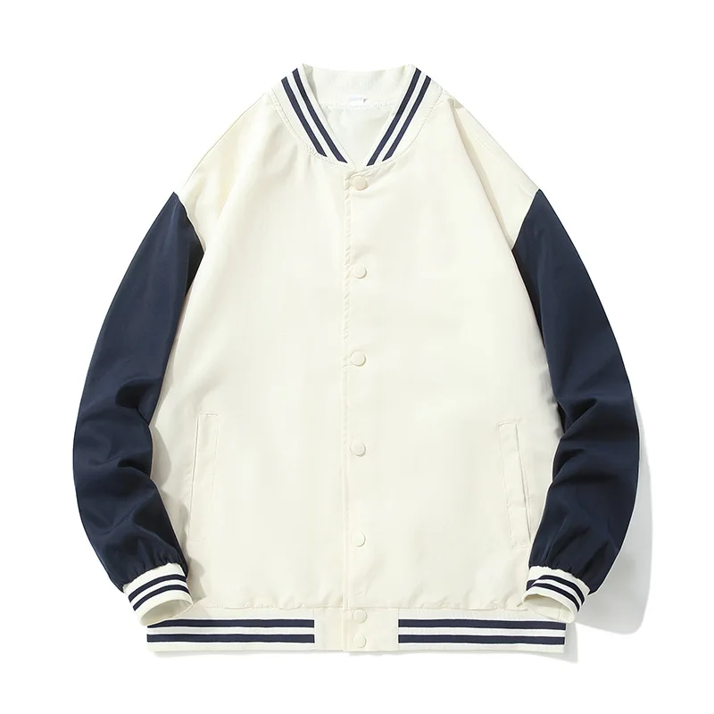 

Men's Spring Coat Couple Bomber 2023 New Versatile Relaxed Port Style Jacket