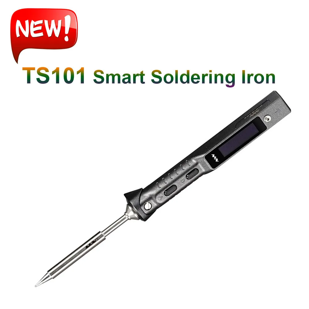 

Professional TS101 Soldering Iron Set Constant Temperature TypeC Welding Pen Adjustable Tin Welder High Power USB Electric Tools