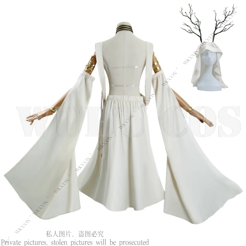 Yaoshi Xianzhou Косплей Костюм Парик 80 СМ Honkai: Star Rail Fecund Aeon Хэллоуин Вечеринка Ролевая