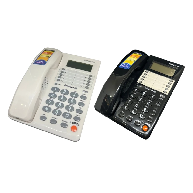 

Corded Telephone with Speaker Display Landline Phone Big Button Landline Phones