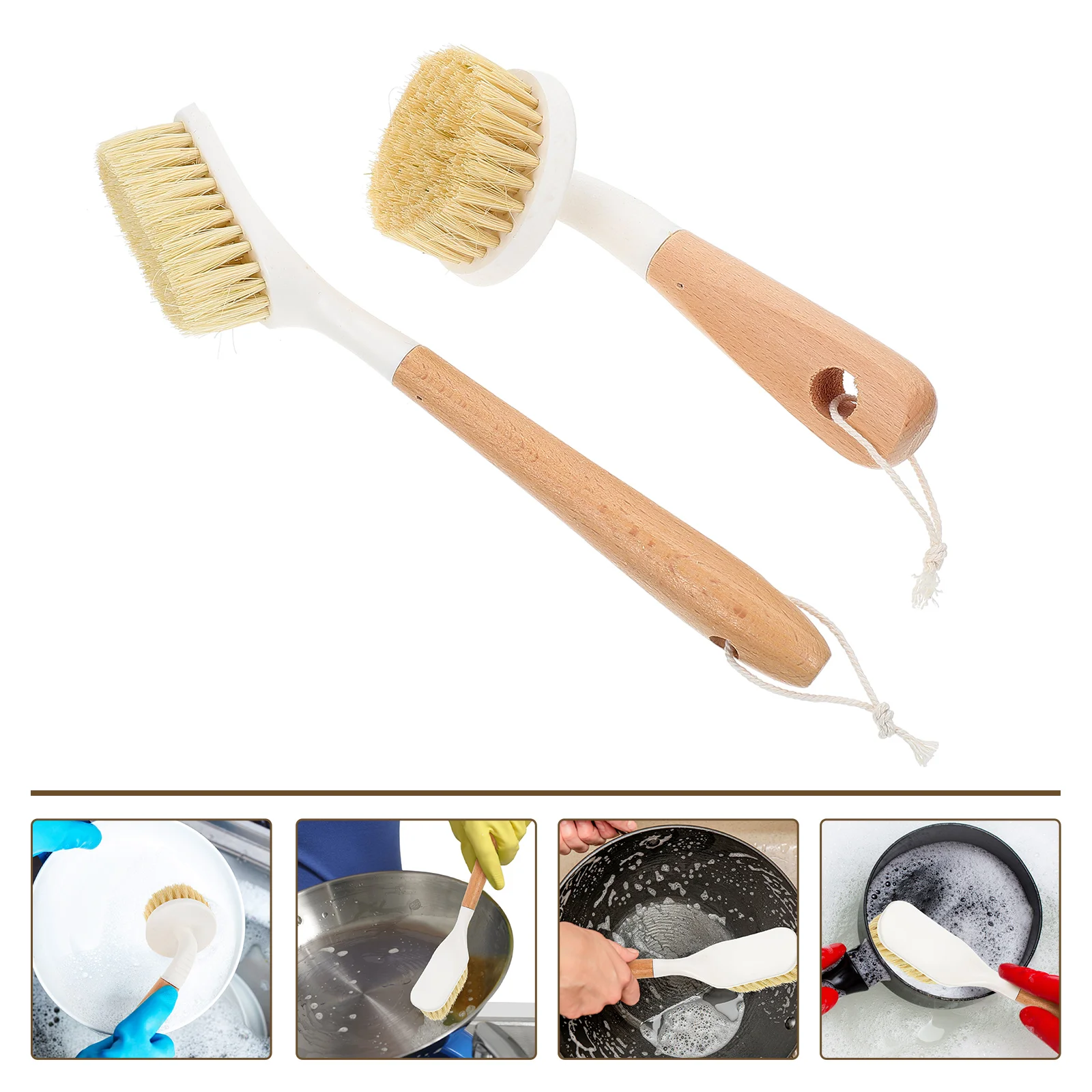 

2 шт., портативные щётки для чистки посуды