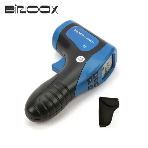 Binoax TL-900 лазерный цифровой тахометр, Бесконтактный Диапазон измерения: 2,5-99999 ОБ/мин с сумкой